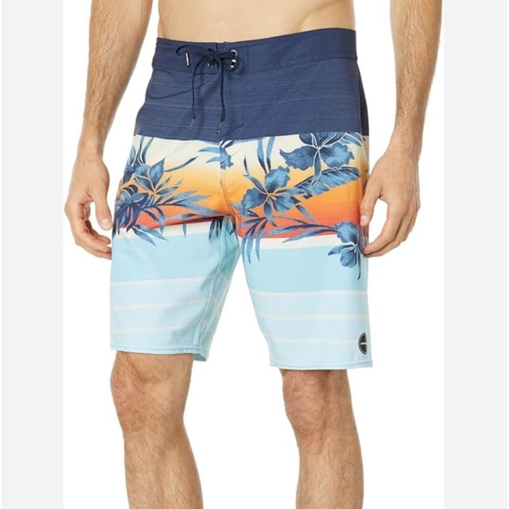 O'NEILL Hyperfreak Heist Men's Boardshorts Size 29 Tropical Print